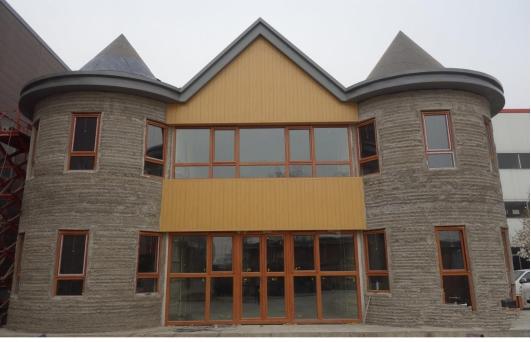 3D打印房屋房子 北京45天3D打印出400平米別墅抗震達8級