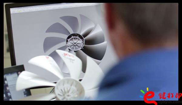 最好的3D打印應用案例 高手設計師創造史無前例的世界最靜音3D打印室內風扇