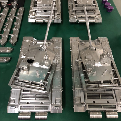 軍事模型-CNC加工坦克模型4