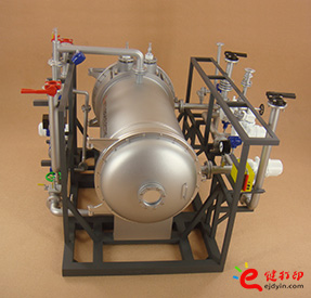 3D打印參展用水處理設(shè)備模型3